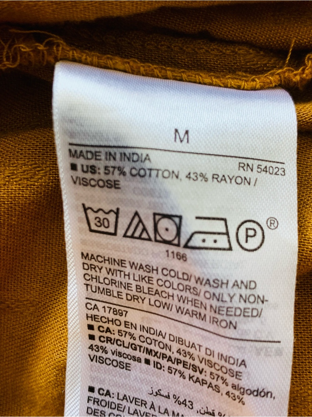 Old Navy Miners Gold Swiss Dot Babydoll Milkmaid Country Maxi Dress Size M - Picture 8 of 8